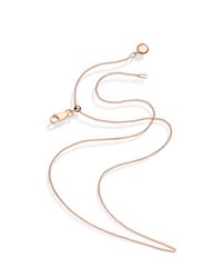 Monica Vinader | Metallic Rolo Chain 22-24 Inch – Adjustable | Lyst