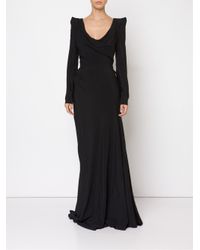Lyst Vivienne Westwood Red Label D Evening Dress In Black Vivienne Westwood Red Label Women S Black D Evening Dress