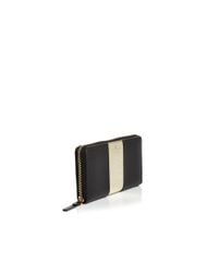 Kate Spade | Pink Cedar Street Metallic Racing Stripe Lacey Wallet | Lyst