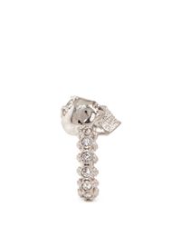 Alexander McQueen | Metallic Crystal Skull Ring | Lyst