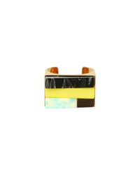 Stella McCartney - Multicolor Mixed Stones Bangle - Lyst