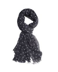 Armani Jeans | Black Scarf | Lyst