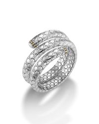 John Hardy | Metallic Legends Naga Double Coil Bracelet | Lyst