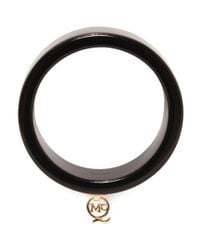 McQ | Black Plexi Q Bangle | Lyst