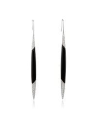 AS29 | Black Onyx Long Earrings | Lyst