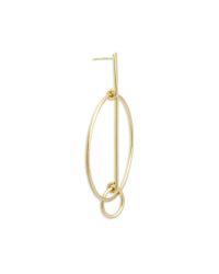 Chloé | Metallic Cate Drop Hoop Earring | Lyst