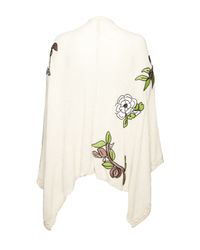Alice + Olivia - Natural Pati Oversized Open Poncho - Lyst