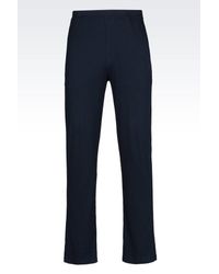 Emporio Armani | Blue Trousers for Men | Lyst