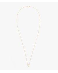 Ariel Gordon | Metallic Pave Diamond Teardrop Necklace | Lyst