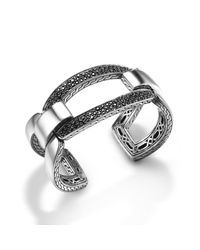 John Hardy | Black Link Cuff | Lyst