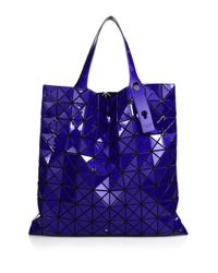 Bao Bao Issey Miyake | Blue Prism Basic Metallic Faux Leather Tote | Lyst
