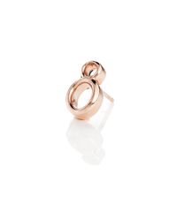 Lulu Frost | Pink Code Number 14Kt Rose Gold #8 Earring | Lyst