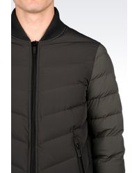 Armani Jeans | Green Down Coat for Men | Lyst