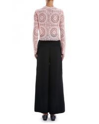 Temperley London | Pink Nomi Lace Crop Top | Lyst