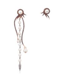 Katie Rowland | Pink Cocktail Drop Earrings | Lyst