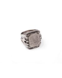 Lulu Frost - Metallic G. Frost Bravery Signet Ring for Men - Lyst
