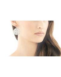 John Hardy | Metallic Kali Medium Round Hoop Drop Earrings | Lyst