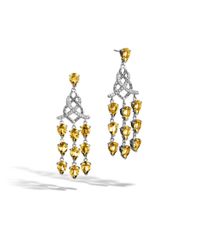 John Hardy | Metallic Classic Chain Chandelier Earrings | Lyst