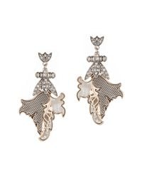 Lulu Frost | Metallic Nightshade Statement Earring | Lyst