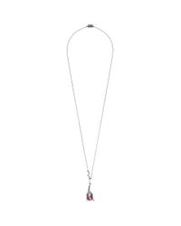 Eddie Borgo | Metallic 'large Bud' Rose Pendant Necklace | Lyst