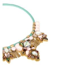 J.Crew | Multicolor Dragonfly Statement Necklace | Lyst