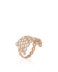 Lito | Metallic 18K Rose Gold Protection Ring | Lyst