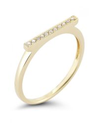 Dana Rebecca | Yellow Sylvie With Diamond Ring | Lyst