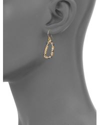 Alexis Bittar | Gray Elements Punk Crystal Spiked Drop Earrings | Lyst