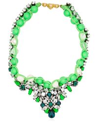 Shourouk | Theresa Green Necklace | Lyst