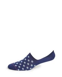 Paul Smith | Blue Bright Spot No-show Socks for Men | Lyst