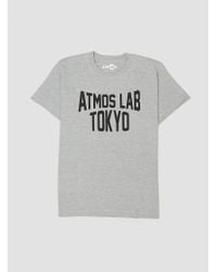 Atmos Lab | Gray Tokyo City T-shirt Grey for Men | Lyst