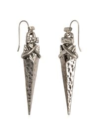 Tory Burch | Metallic Arrowhead Drop Earrings | Lyst