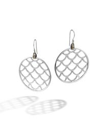 John Hardy | Metallic Naga Drop Earring | Lyst
