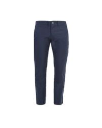 Incotex - Blue Japan Cotton Trousers for Men - Lyst