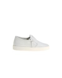 Giuseppe Zanotti - White Devon Snakeskin-Effect Leather Sneakers - Lyst