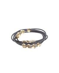 Alexander McQueen - Dark Brown Bracelet - Lyst