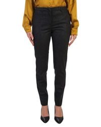 Fabiana Filippi - Black Virgin Wool And Cashmere Trousers - Lyst