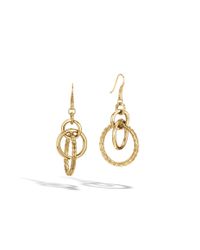 John Hardy | Metallic Classic Chain Orbital Earrings | Lyst