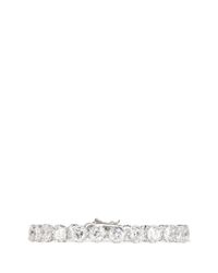 CZ by Kenneth Jay Lane | White Crystal Zirconia Tennis Bracelet | Lyst