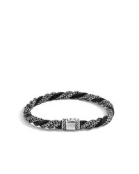John Hardy | Metallic Classic Chain Twisted Chain Bracelet | Lyst