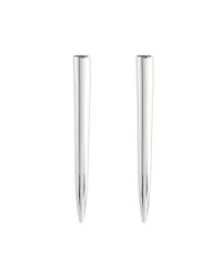 Eddie Borgo | Metallic Long Spike Studs In Gunmetal | Lyst