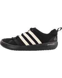 Adidas Black Outdoor Climacool Boat Lace Water Shoes for men