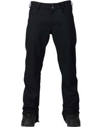 Burton Black Twc Greenlight Snowboard Pants for men