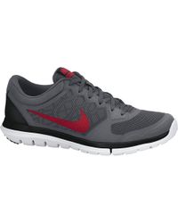 Nike Gray Flex Run 2015 Running Shoes for men