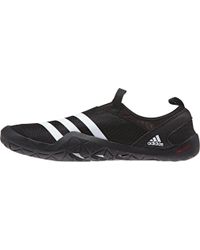Adidas Black Outdoor Climacool Jawpaw Slip-on Water Shoes for men