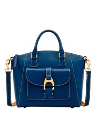 Dooney & Bourke Blue Emerson Naomi Satchel