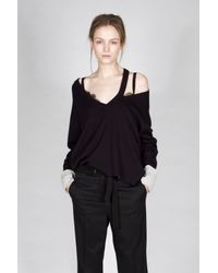 Dorothee Schumacher - Black Elegant Ease Pullover 1/1 - Lyst