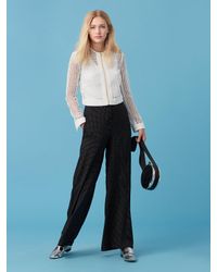 Diane von Furstenberg | White Chain Lace Jacket | Lyst