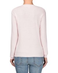 Love Moschino | Natural Long Sleeve Sweater | Lyst