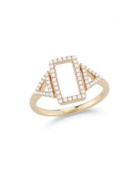 Dana Rebecca | Metallic Aria Selene Diamond Ring | Lyst